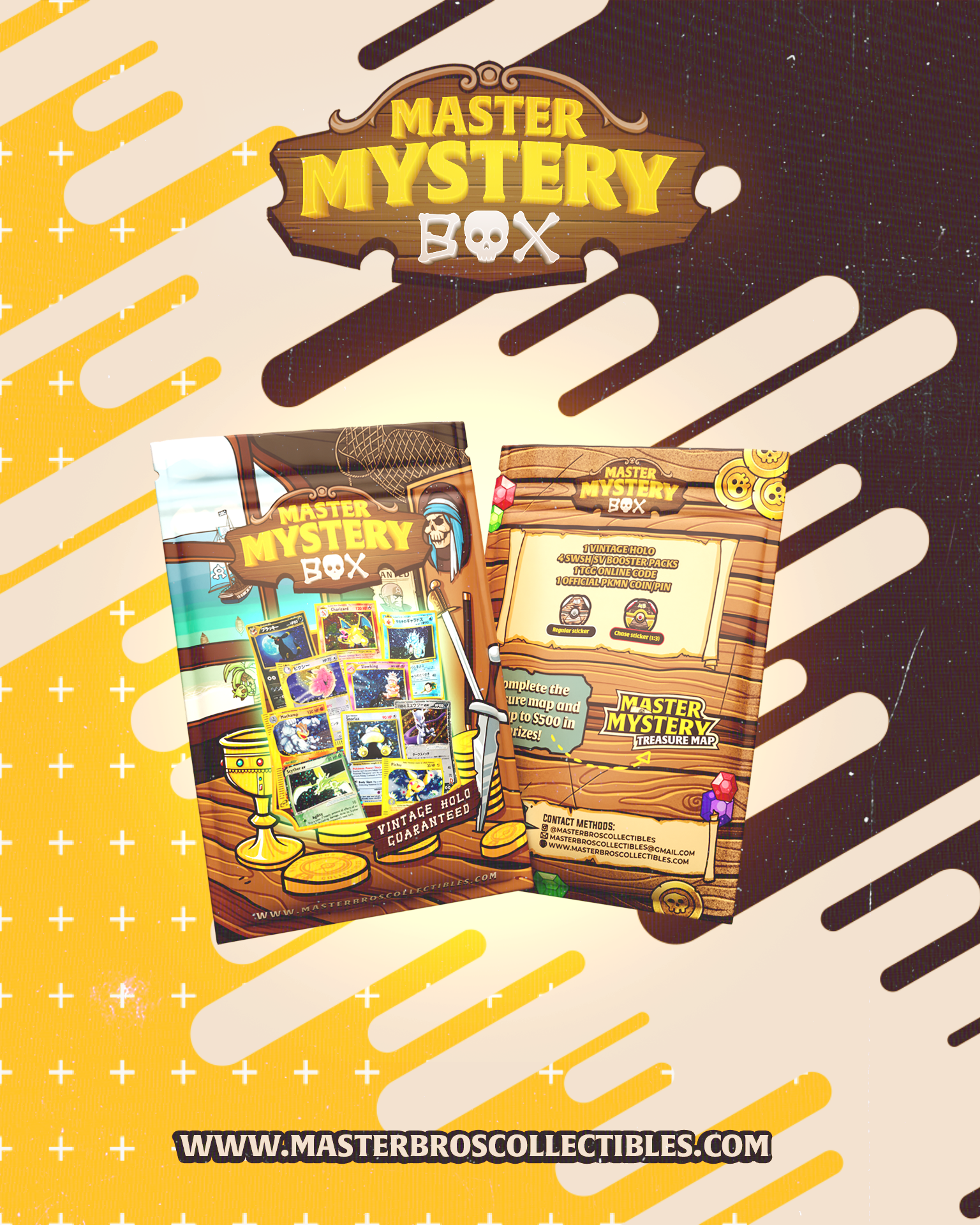 MASTER MYSTERY BOX: VINTAGE HOLO EDITION Masterbros Collectibles MASTER MYSTERY BOX: VINTAGE HOLO EDITION Masterbros Collectibles