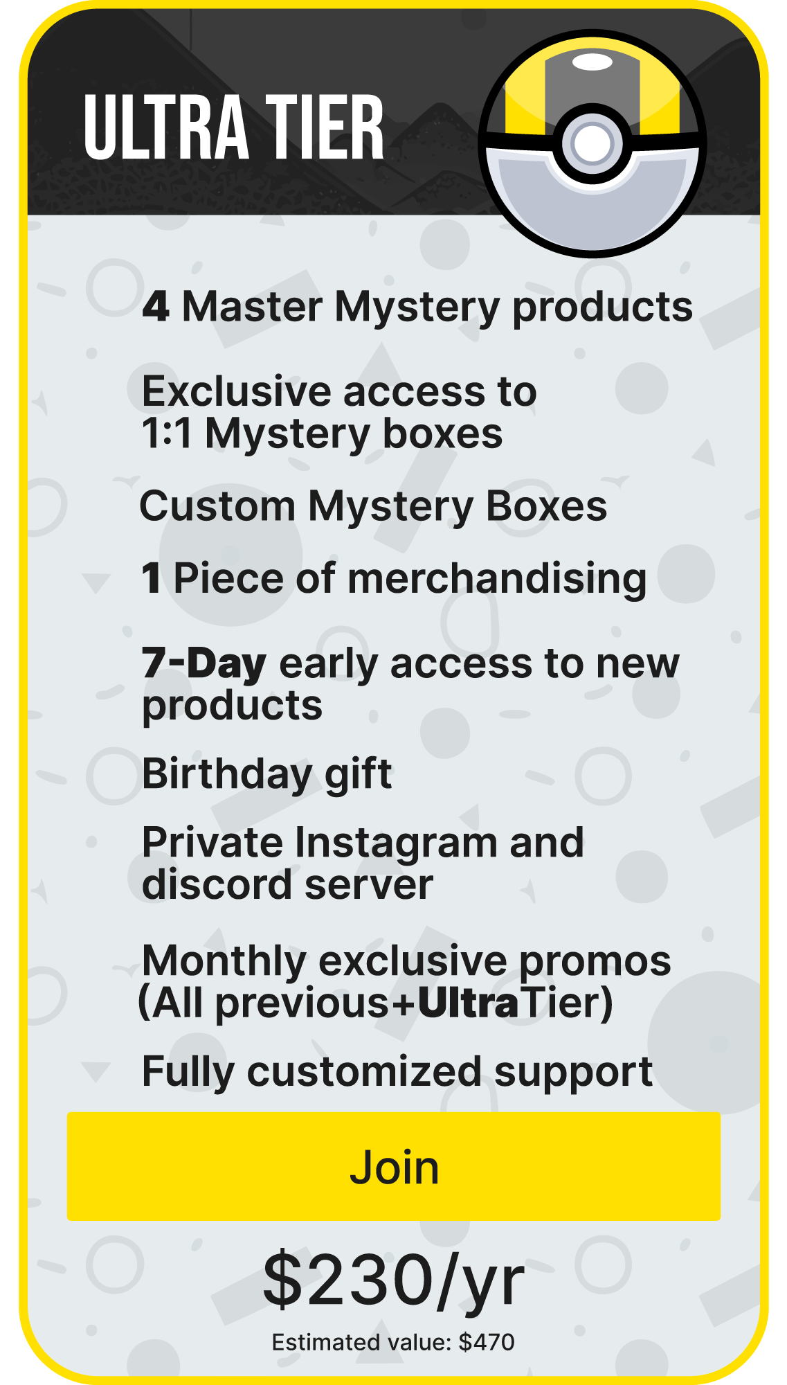 MASTER MYSTERY SUBSCRIPTIONS - PRO MEMBERSHIP (1 YEAR)