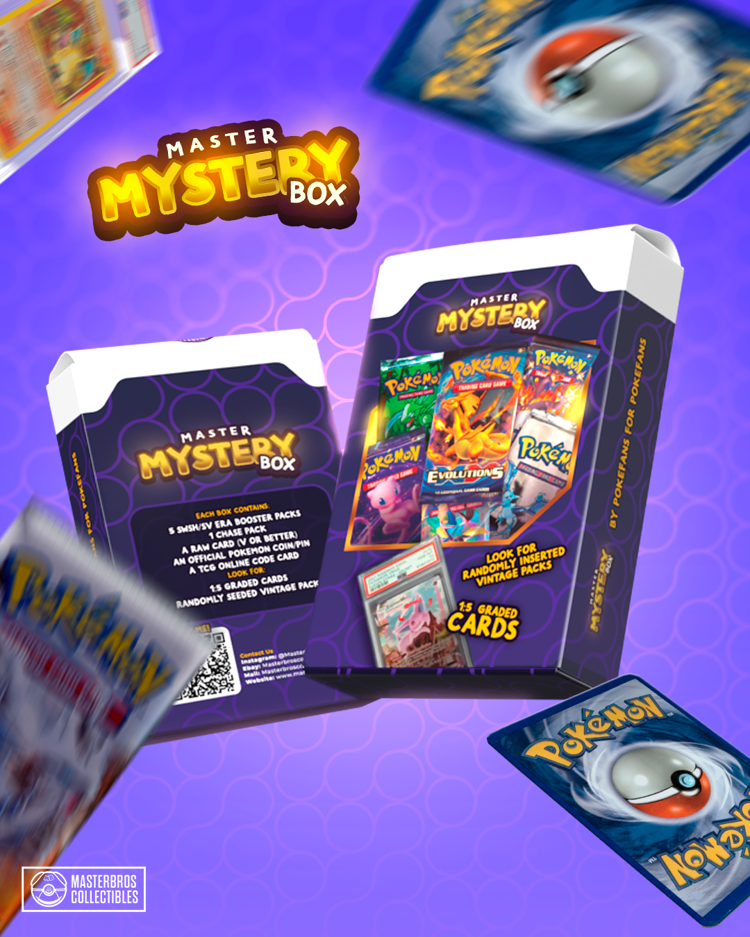 MASTER MYSTERY BOX: 1st EDITION Masterbros Collectibles MASTER MYSTERY BOX: 1st EDITION Masterbros Collectibles