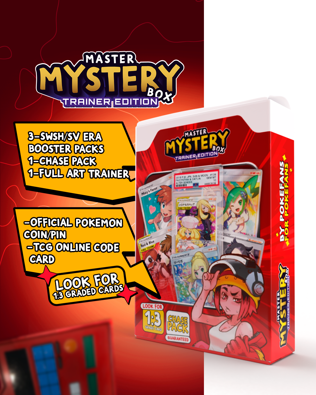 MASTER MYSTERY BOX: TRAINER EDITION Masterbros Collectibles MASTER MYSTERY BOX: TRAINER EDITION Masterbros Collectibles