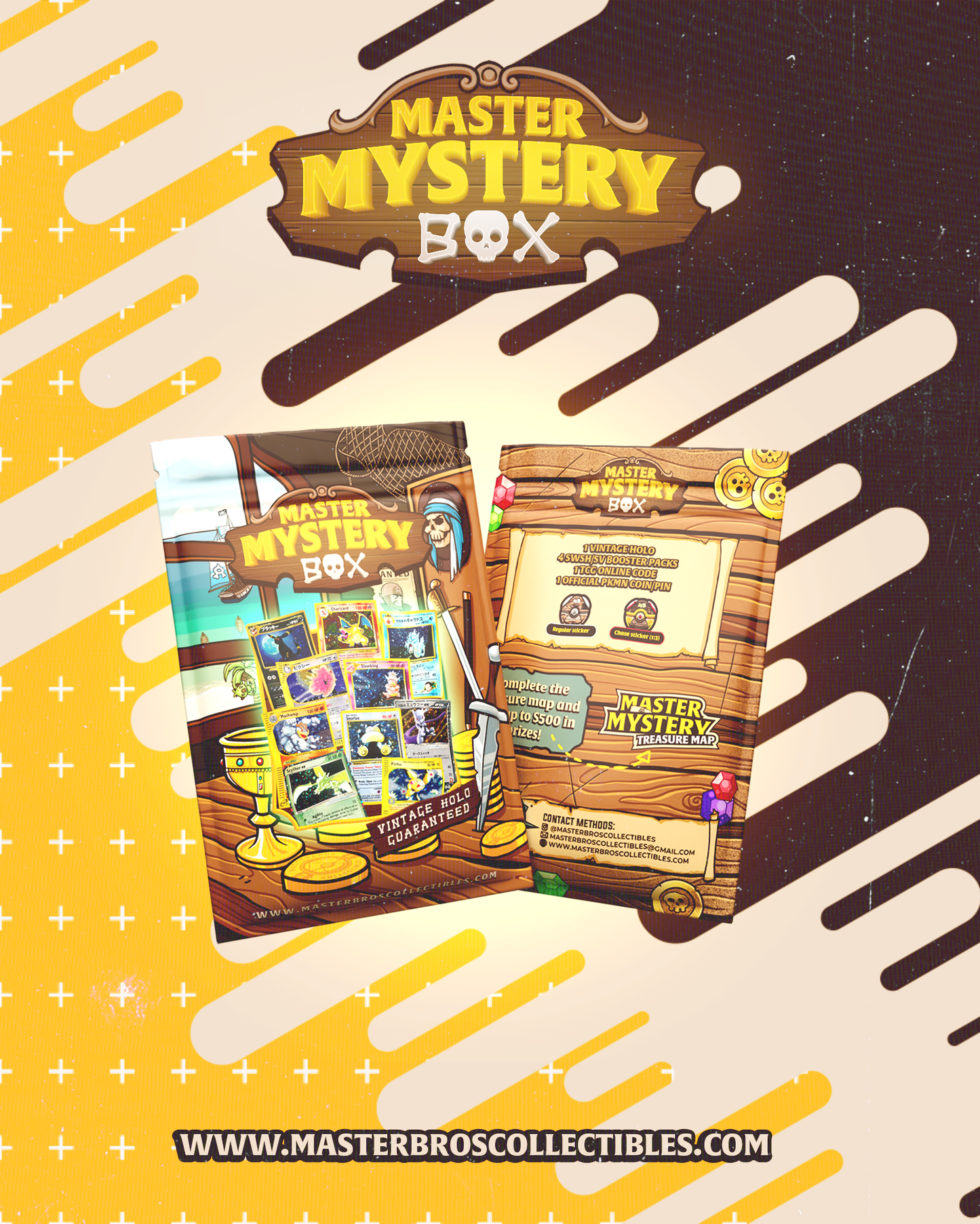 MASTER MYSTERY BOX: VINTAGE HOLO EDITION Masterbros Collectibles MASTER MYSTERY BOX: VINTAGE HOLO EDITION Masterbros Collectibles